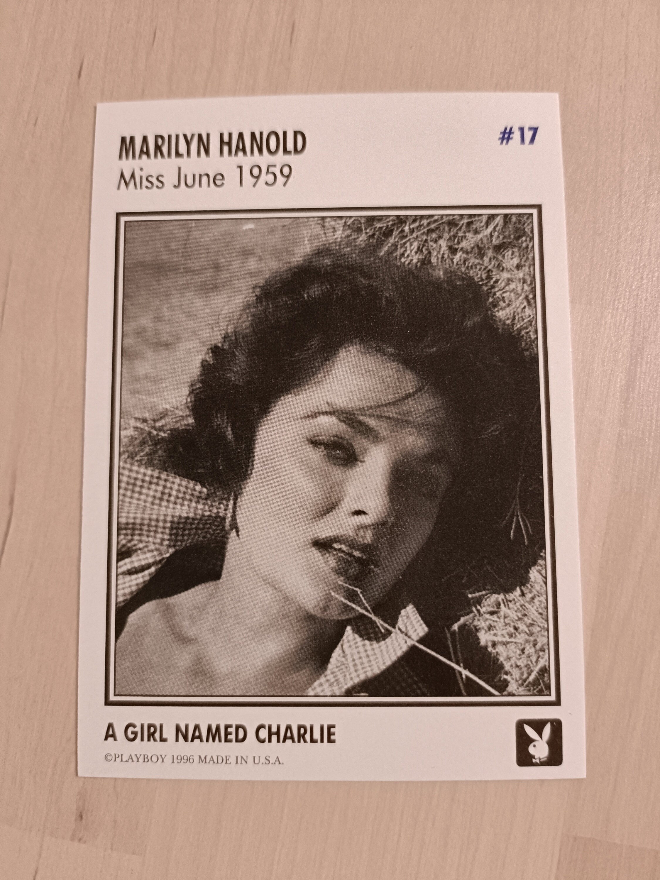 Marilyn Hanold Card N 17 Playboy Miss June June 1959 Trading - Etsy