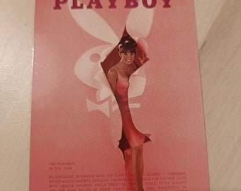 Joe collinsCover Card N 34 Playboy miss augustus augustus 1965 Trading Card 1996 6,4x8,9 cm
