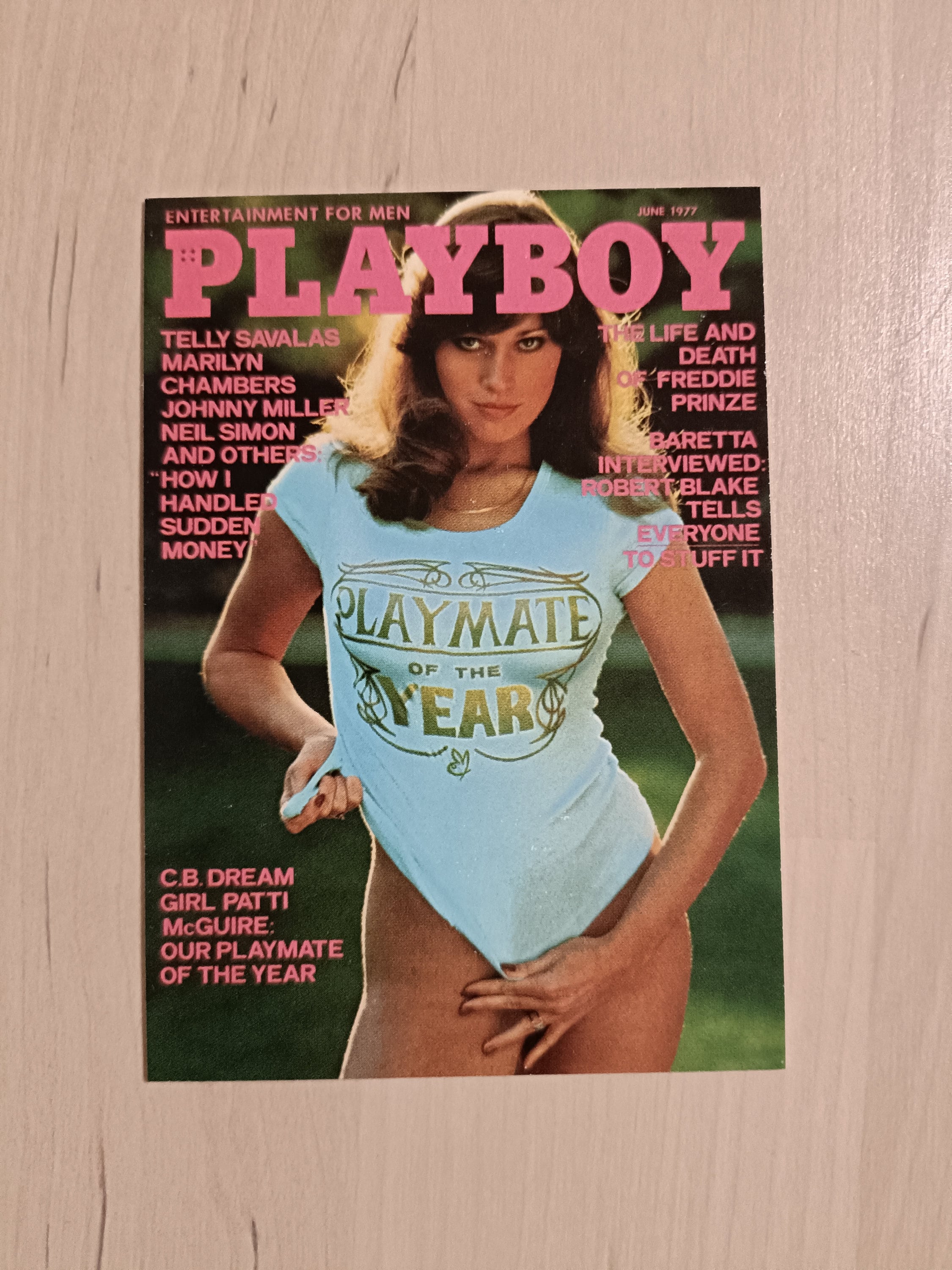 Patti McGuire Karte N 70 Playboy-Cover Juni Juni 1977 - Etsy.de