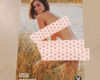 Leslie bianchini Card N 47 Playboy miss January January 1969 Trading Card 1993 6.4x8.9 cm