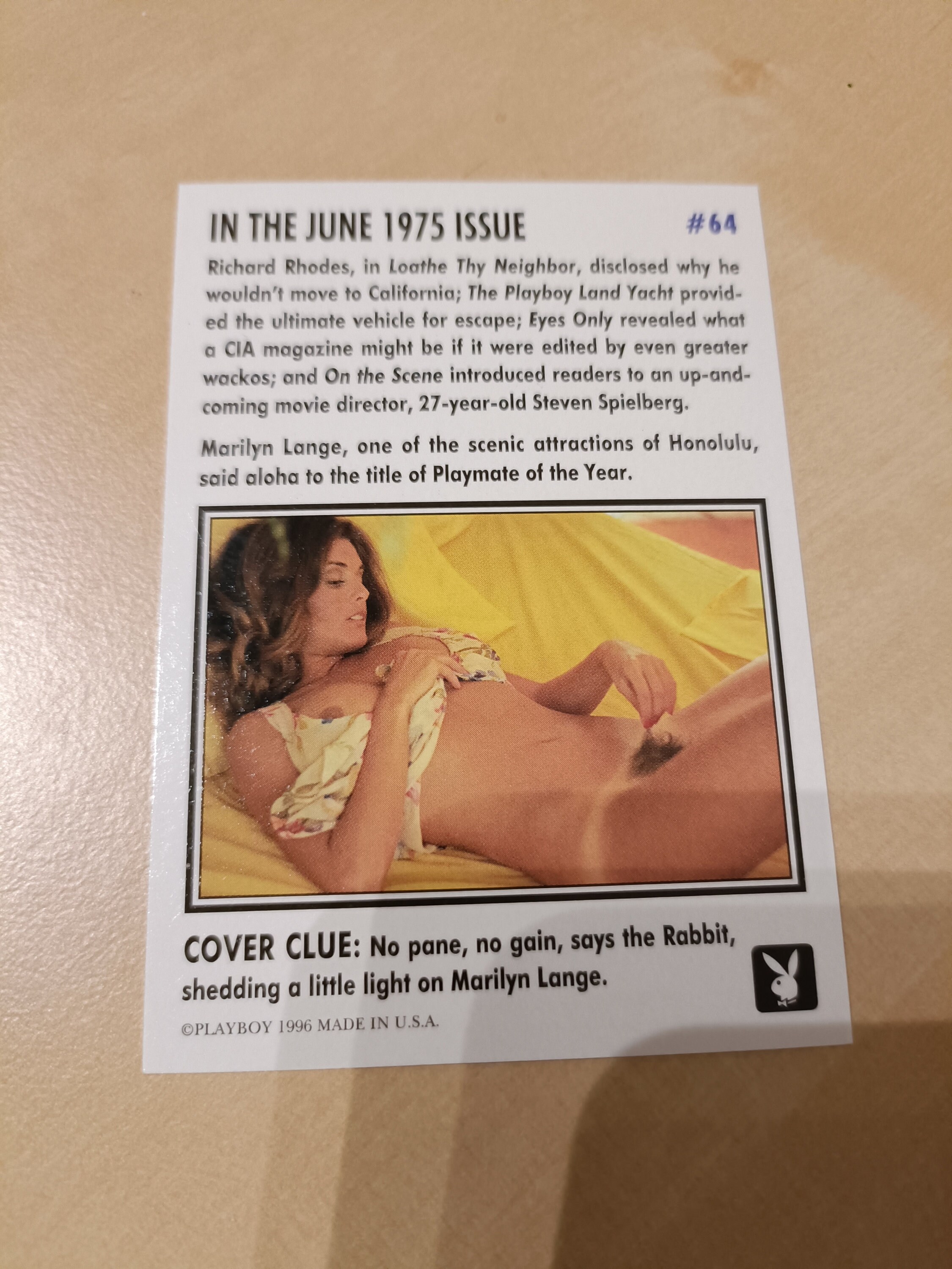 Marilyn Lange Playboy