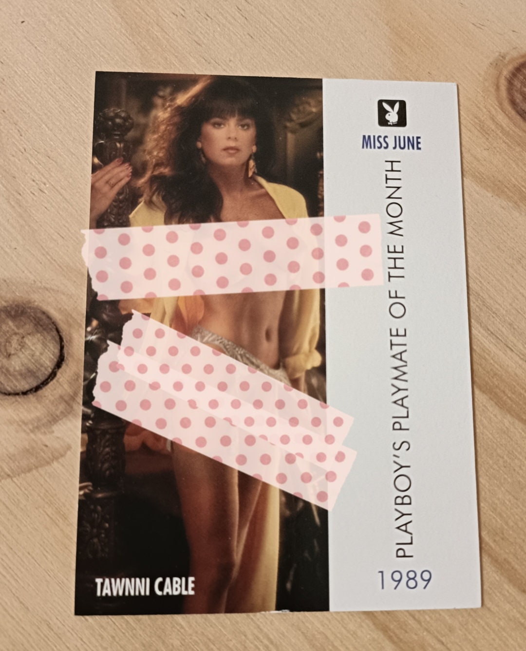 Tawnni Cable Card N 108 Playboy Miss June June 1989 Trading Card 1996 6.4x8.9 Cm - Etsy
