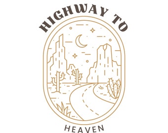 Highway to Heaven Png, christian shirt png, Bible Verse shirt png, Trendy Shirt png, Aesthetic shirt png, Faith shirt png Digital Download
