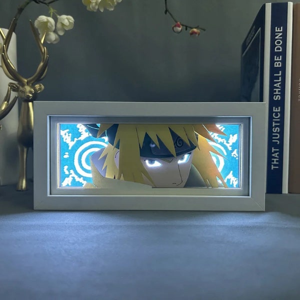 Naruto Anime Light Box Etsy