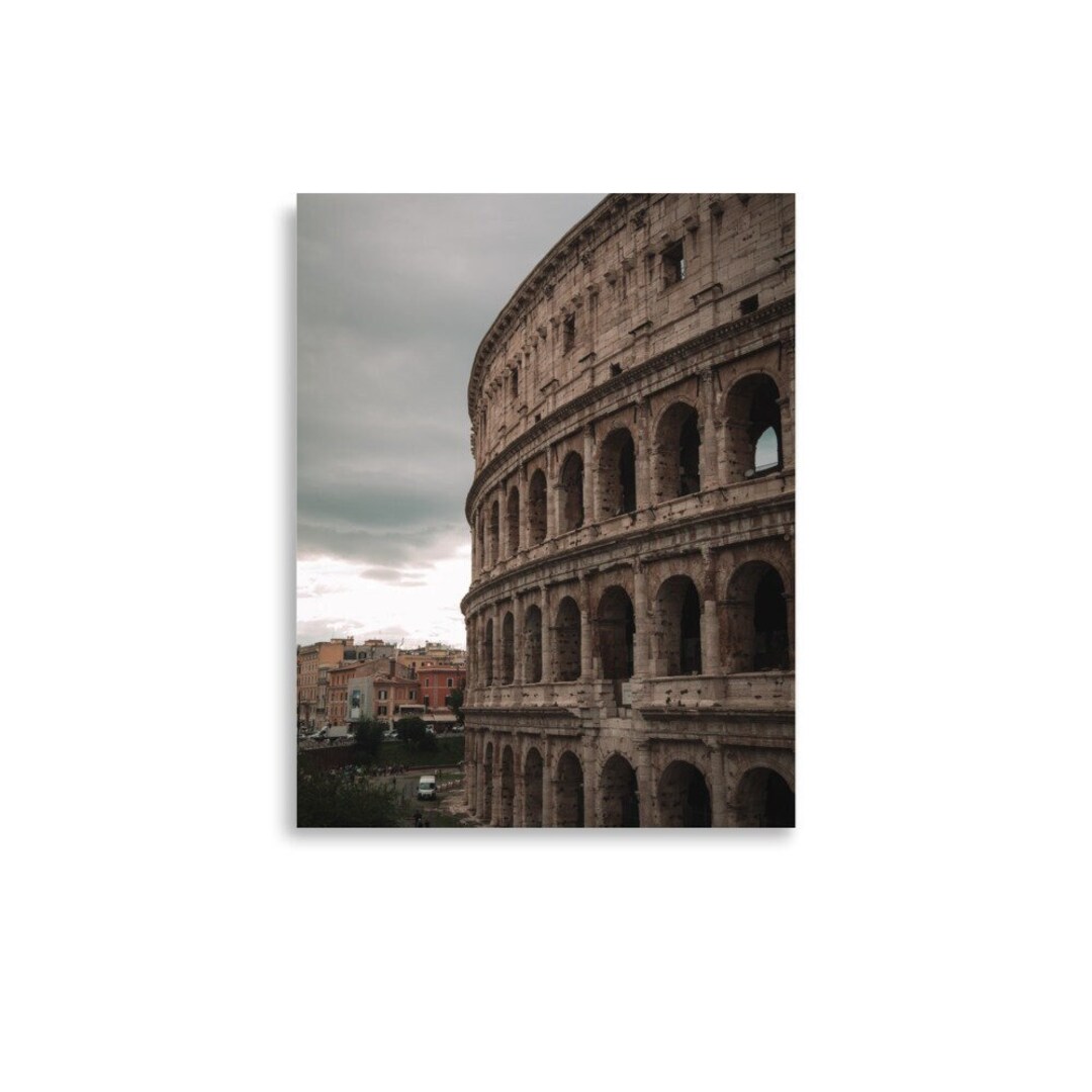 Colosseum Majesty - Ancient Rome Wall Art - Etsy