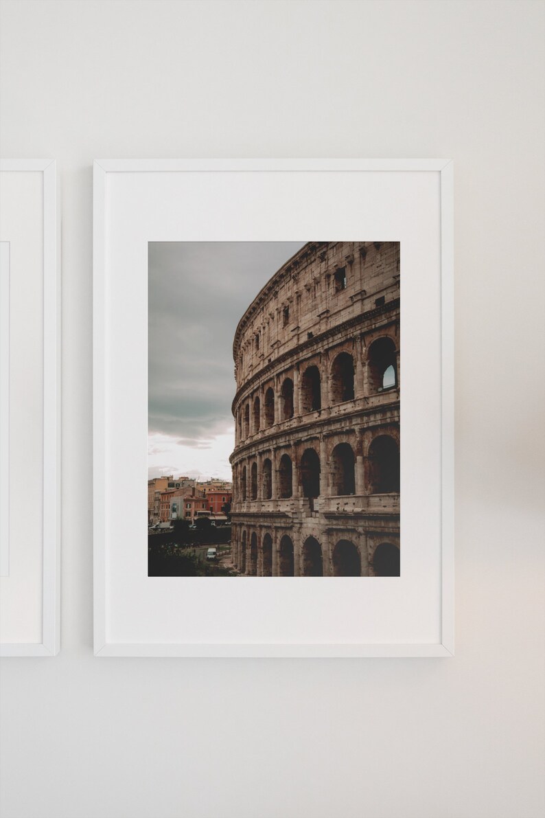 Colosseum Majesty - Ancient Rome Wall Art - Etsy