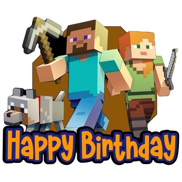Minecraft Cake Topper for Beginners (Cricut Project)