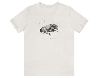 two-headed calf shirt // poetry inspired merch