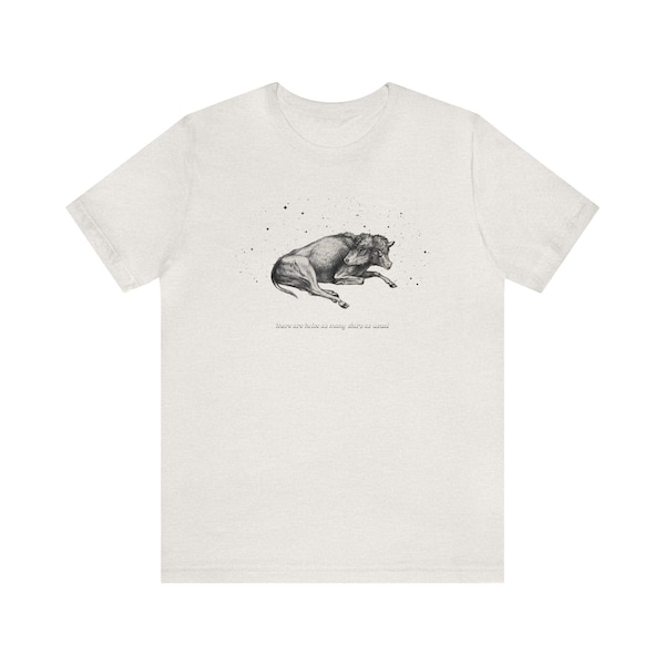 two-headed calf shirt // poetry inspired merch
