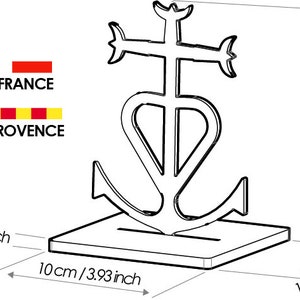 Camargue Cross / Guardians' Cross on base / to stand image 10