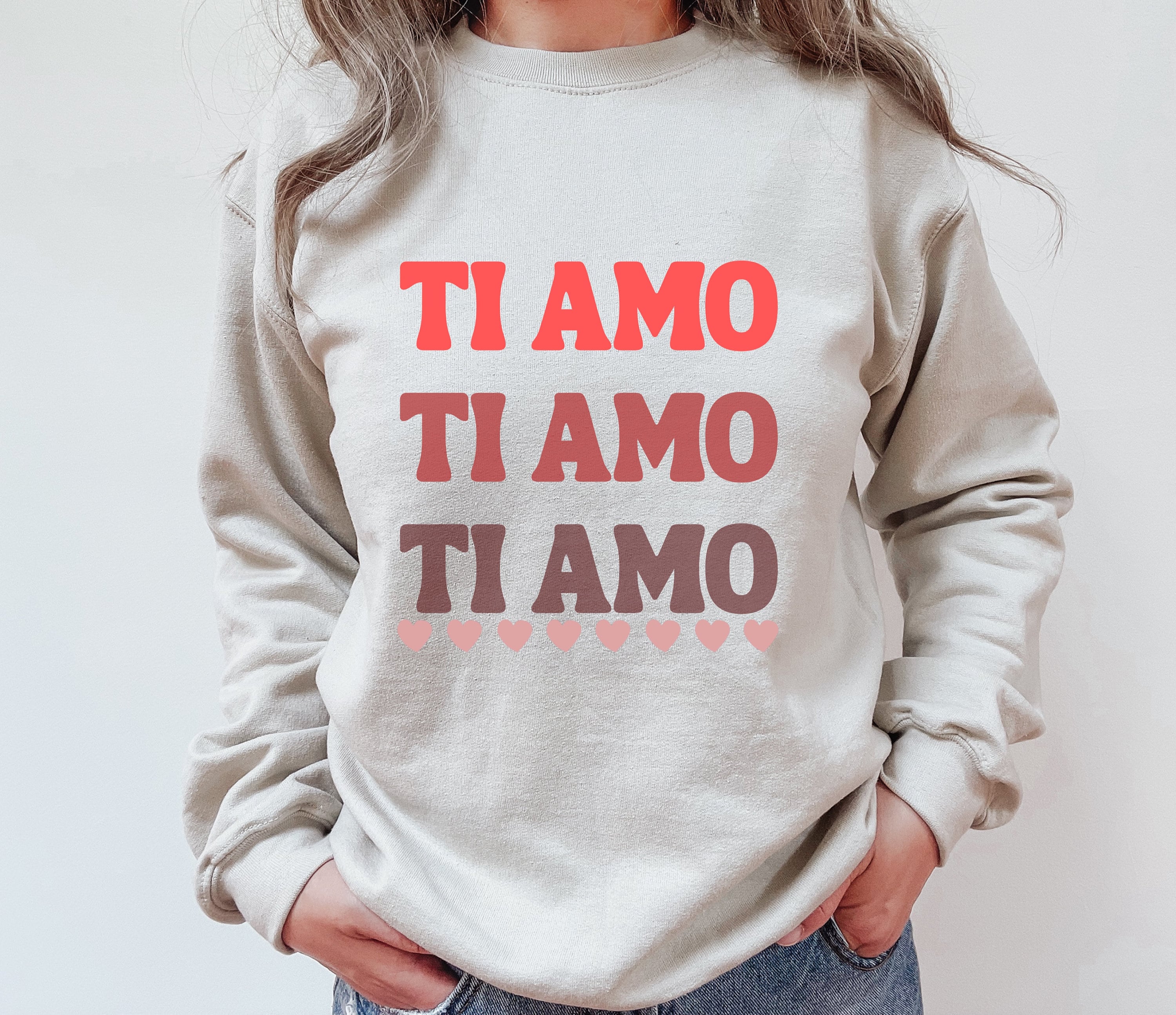 Amo you are loved sweatshirt hot sale