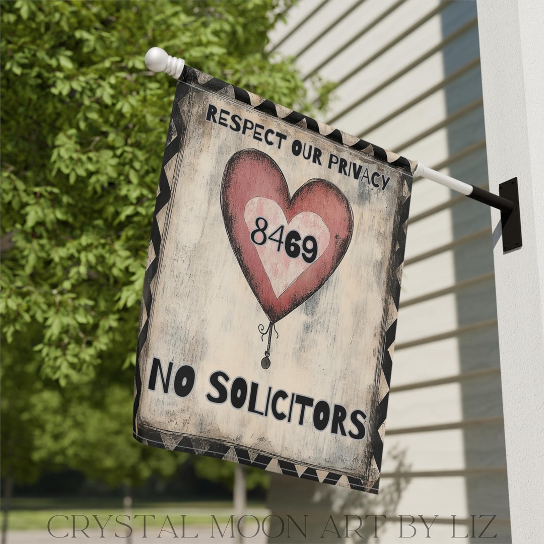 Un Welcomesign Banner, Cute No Soliciting Garden Sign, Outdoor Decor, Welcome Sign ...