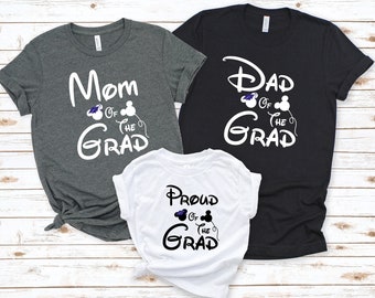 Disney Matching Graduate Shirts, Family Graduation T-Shirt, Custom Graduation Gift, Disney Matching Grad Shirt, Mickey Ear Tee,Class Of 2024