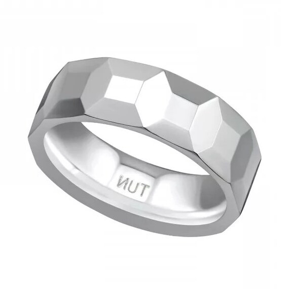 Size 8 Solid High Quality Tungsten Ring
