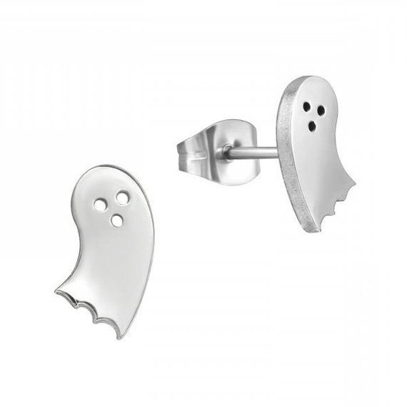 Ghost High Quality Surgical-Grade Steel Earrings Pair