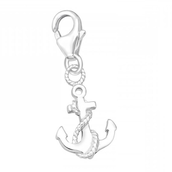 Small High Quality Anchor Solid .925 Sterling Silver Charm