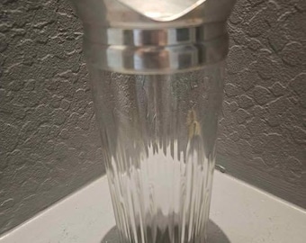 1950s Cocktail Shaker "Cocktailer' by Indiana Glass Company