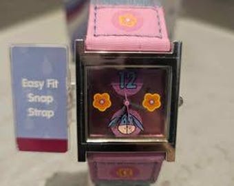 VTG Winnie The Pooh Disney by Sii Watch MC0127 Butterfly Links Pooh & Eeyore Disney Winnie the Pooh & Eeyore Wrist Watch MC0127 Two Tone  main image 3