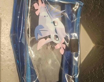Clear Lilo and Stitch Clear Clutch bag with Tag