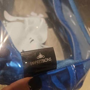 Clear Lilo and Stitch Clear Clutch bag with Tag image 3