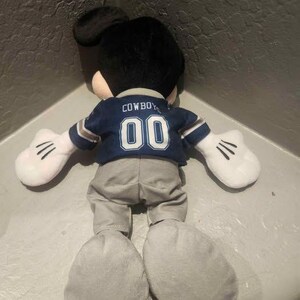 Disney Mickey Mouse Dallas Cowboys Plush Stuffed Animal 15" image 3