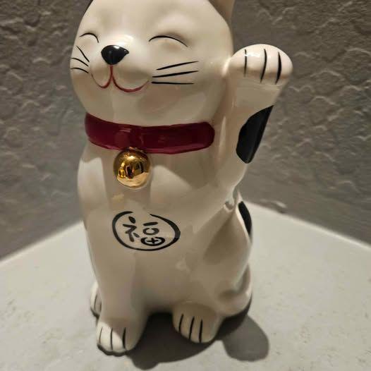 Lucky Cat Piggy Bank - Etsy