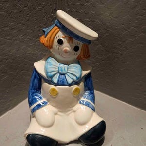 Raggedy Andy Cookie Jar - Etsy