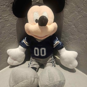 Disney Mickey Mouse Dallas Cowboys Plush Stuffed Animal 15" image 1