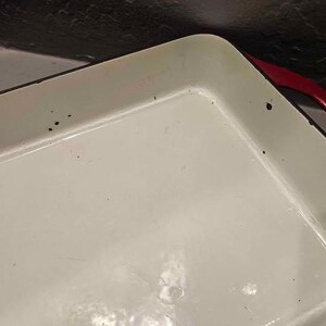 Enamel Cast Iron Lasagna Pan Food Network Brand Casserole Dish 9" x 13" image 2