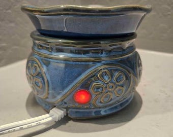 Calentador de fragancias Hasley azul eléctrico