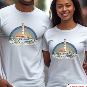 St. Augustine shirt, St. Augustine Florida shirt, Lighthouse Shirt, Retro Vintage Florida Shirt, St. Augustine Bachelorette, St. Augustine