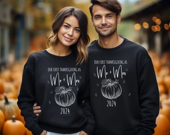 First Thanksgiving Together, Couple Shirts, Family Thanksgiving Shirts, Thanksgiving Couple Sweatshirt, Matching Thanksgiving Sweatshirt