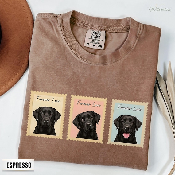 Black Lab Shirt, Black Labrador Mom Gift, Black Lab Dog Shirt, Labrador Retriever Comfort Colors Tee, Black Lab Lover Gift, Puppy Gift