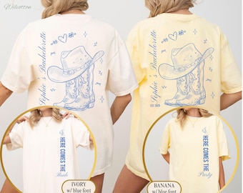 Personalized Bachelorette Shirts, Nashville Bach Party, Nashville Bachelorette Shirts, Country Bachelorette Party Shirts, Girls Trip Shirt
