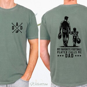 Football Dad Gift, Football Dad Tee, Football Dad Shirt, Football Game Day T-Shirt, Dad Game Day, Birthday gift for Dad, Youth Flag Football