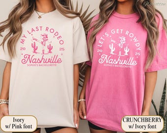 Personalized Bachelorette Shirts, Nashville Bach Party, Nashville Bachelorette Shirts, Country Bachelorette Party Shirts, Girls Trip Shirt