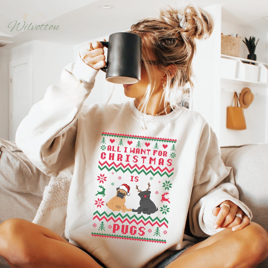 Christmas Ugly Paw Women's Sweatshirt