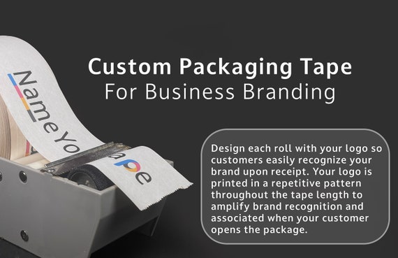 Custom Packaging Tapes - Water Activated Tapes with Custom Logos