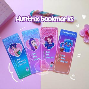 Kpop demonenjagers-bladwijzers | HUNTR/X | Leuke stijlvolle bladwijzers voor jou