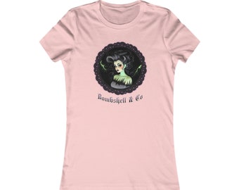 novia de frankenstein, novia monstruo, camiseta de halloween, regalos para ella, ropa de halloween, camiseta espeluznante, camiseta de halloween, regalo de halloween