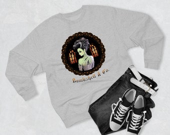Braut von Frankenstein, Monster Braut, Halloween Sweatshirt, Geschenke für sie, gruselige Geschenke, Halloween Kleidung, gruseliges Sweatshirt