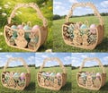 Bunny Easter Basket SVG \u2013 Laser Cut File, Wooden Gift Basket (Digital Download) product logo