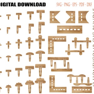 Honingraat Pins svg, Glowforge Pins Bundel, Honingraat Pins svg, Kruimellade Pin, Lasergesneden Pins, Lasergesneden Svg-bestanden.