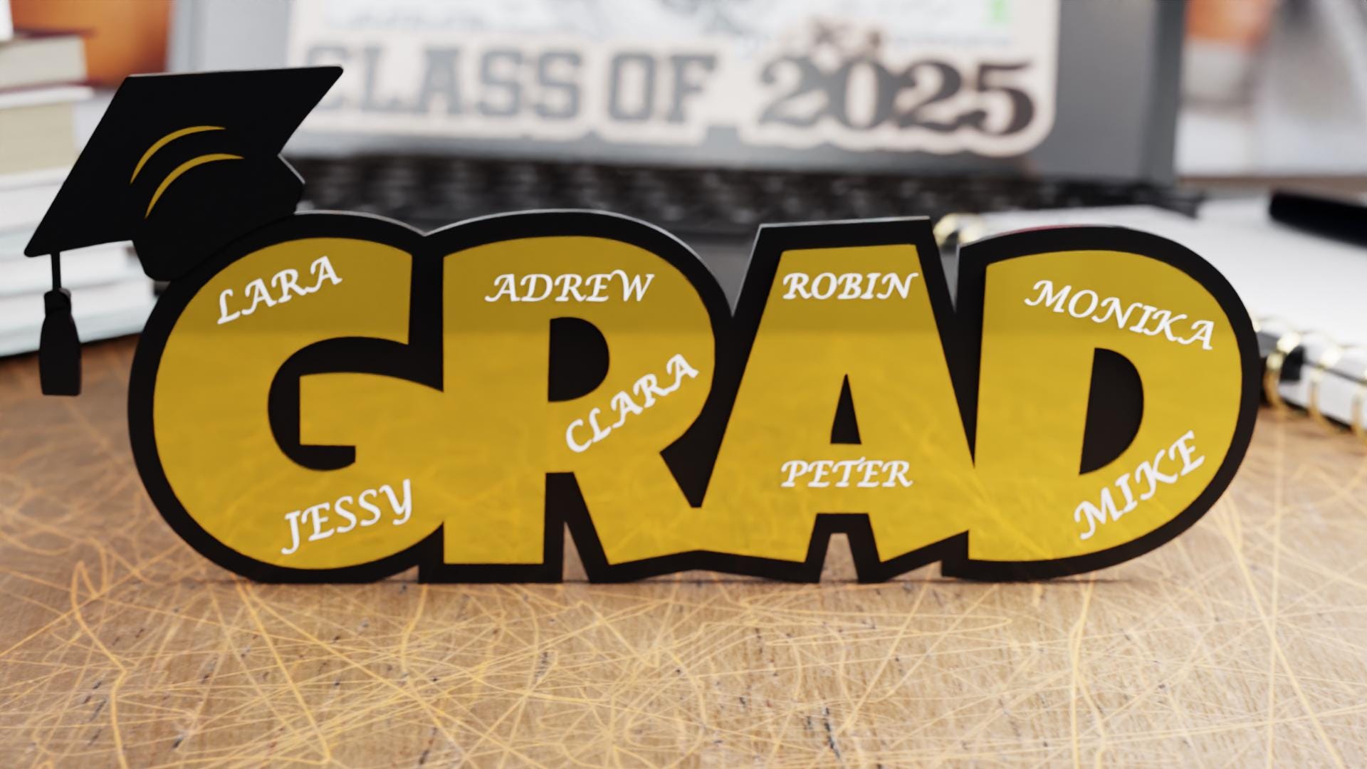 Graduation Signature Item Examples Graduation Signature Sign Laser Svg, Grad Signature Board Svg, Class of ...