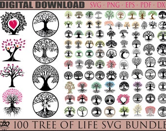 Tree of Life Svg, Tree of Life Clipart, Tree of Life Svg Cut Files for ...
