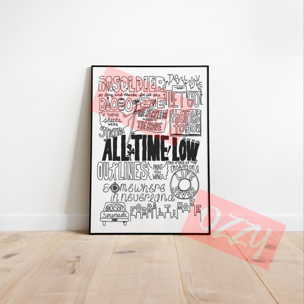 All Time Low - Etsy