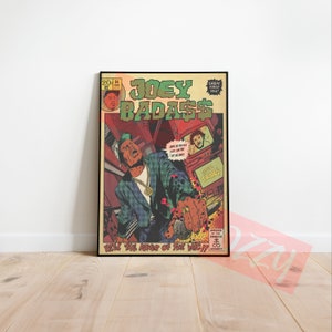 Joey Badass Vintage Style Poster Instant Download High DPI Files