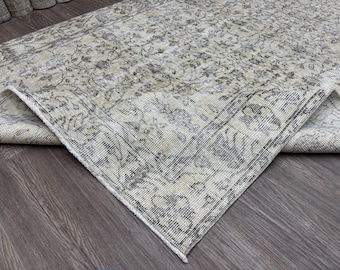 ベージュ　ヴィンテージラグ　トルコラグ 超ロングベージュランナーラグ ヴィンテージラグ トルコラグ - メルカリ