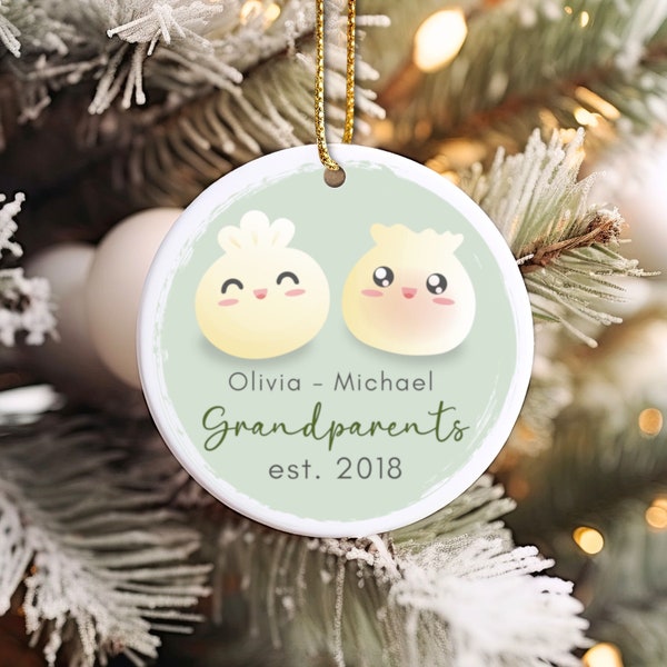 Dumpling Ornament - Etsy