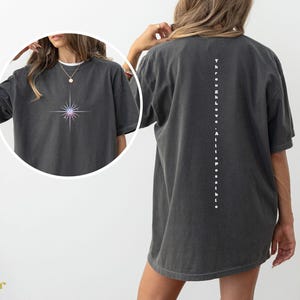 Starborn Tshirt, Officially Licensed SJM, Through Love All is Possible, Crescent City Shirt, House of Flame and Shadow, Bryce Hunt Athalar